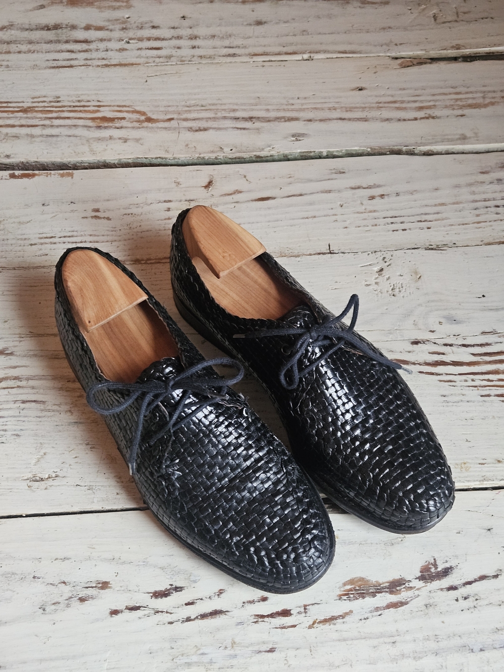Vintage Genuine Leather Oxfords